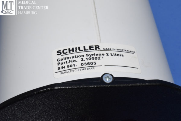 Schiller 2 Liter Kalibrationspumpe  Spirometer