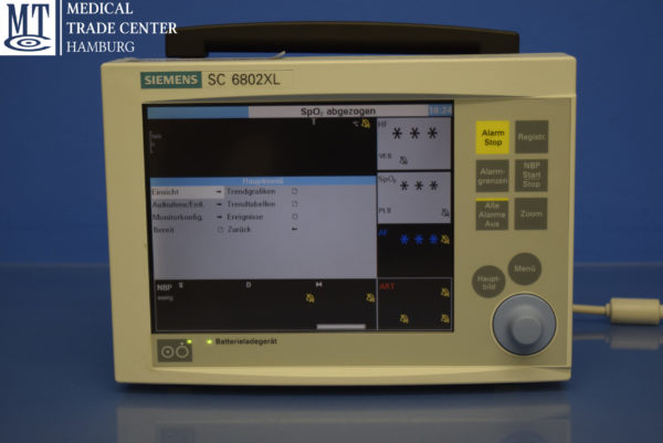 Siemens SC 6802XL Patient Monitor