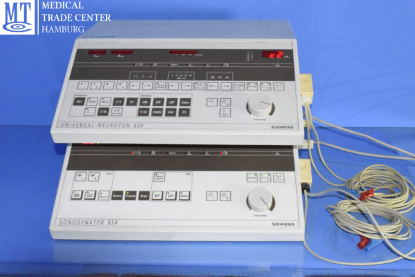 Siemens SONODYNATOR 834 + NEOSERV 826 Therapiegerät