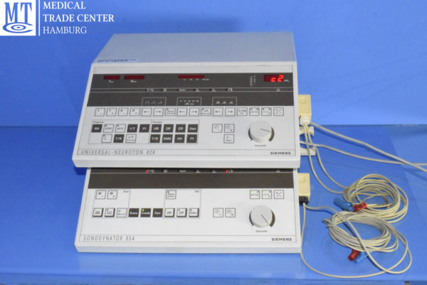 Siemens SONODYNATOR 834 + NEOSERV 826 Therapiegerät