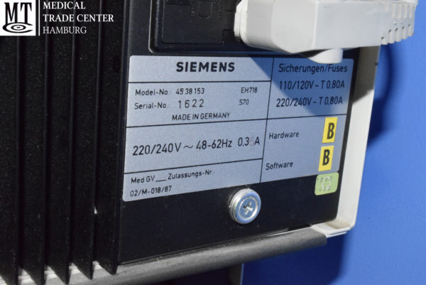 Siemens SONODYNATOR 834 + NEOSERV 826 Therapiegerät