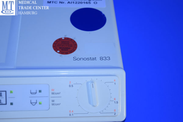 Siemens Sonostat 833 Ultrasound Therapy System
