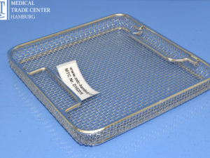 Sterilcontainer Sieb Siebkorb Für die Sterilisation 25 x 24 cm