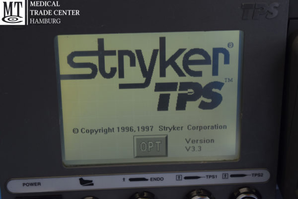 Stryker TPS Console 5100-52 v3.3 mit Fußschalter