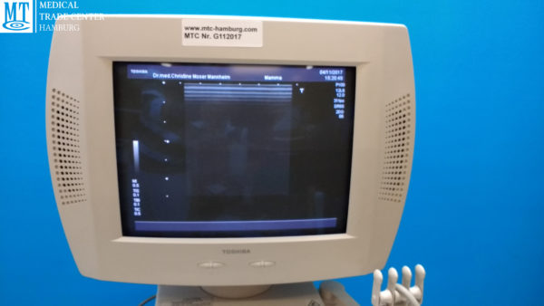 Toshiba Nemio 20 SSA-550A Farbdoppler mit Konvex, Linear und Endovaginal
