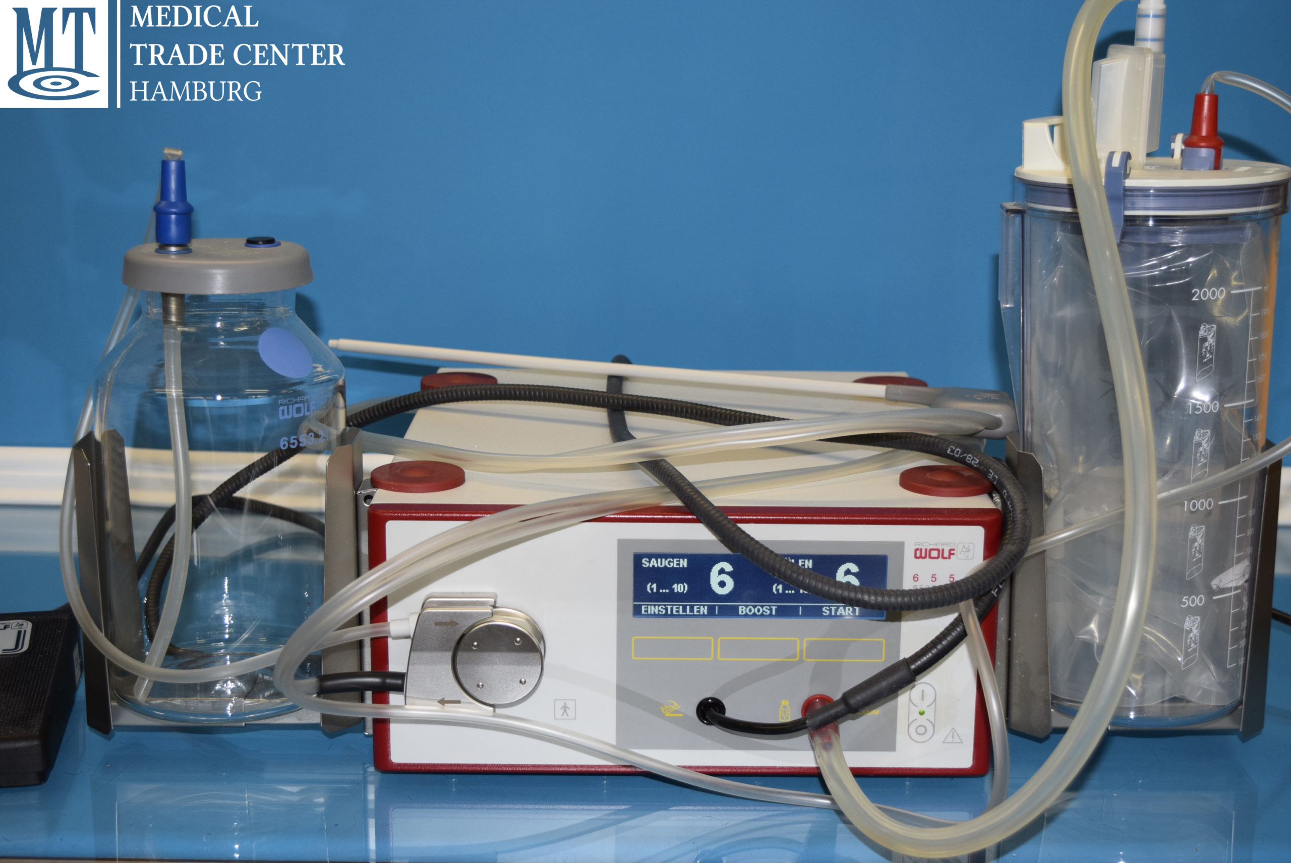 Richard Wolf 6554 Recto Pump mit Fusspedal und Handstück