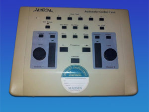 Aurical Audiometer Control Panel  MADSEN 2-Kanal