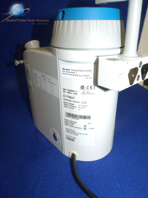 Baxter Dräger D-Vapor Desflurane Vaporizer M35500-13