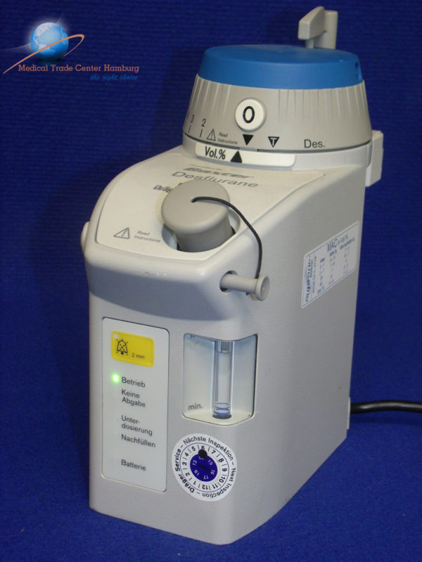 Baxter Dräger D-Vapor Desflurane Vaporizer M35500-28