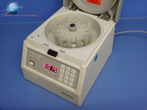 Baxter  Immucent II zentrifuge mit Timer