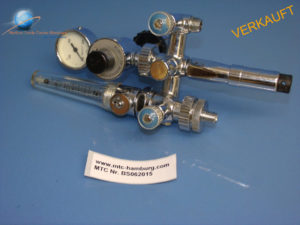 Dräger Druckminderer Inkl Manometer und Flowmeter