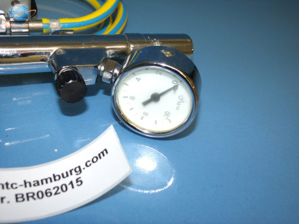 Dräger Sauerstoffregler  mit Manometer  mH2O