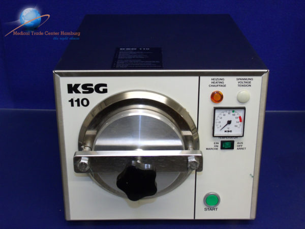 KSG 110 Autoklav, Sterilisator