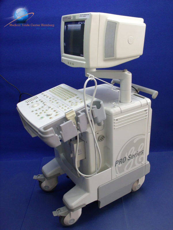 GE Logiq 400 Pro Farbdoppler mit Linear Sonde 739L