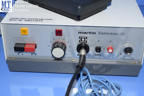 Martin Elektrotom 60 HF-Gerät  mit Zubehör