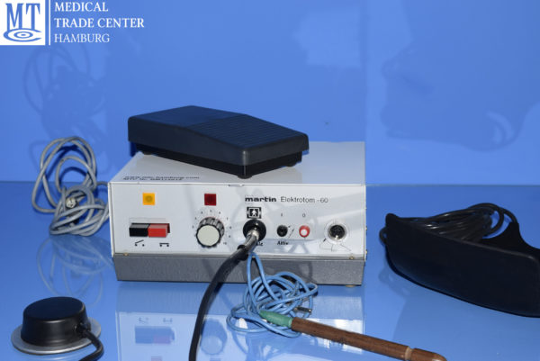 Martin Elektrotom 60 HF-Gerät  mit Zubehör