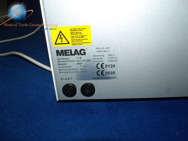 Melag MELAtronic 17 Autoklav, Sterilisator