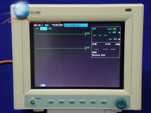 MINDRAY MEC-1000 Patientenmonitor EKG, SpO2, NIBP