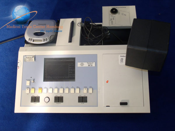 Audiometer Hearing Aid Analyzer Interacoustics MS40 Inkl. CD Player