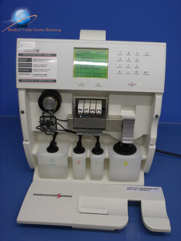 Radiometer ABL 5 Blood Gas Analyzer