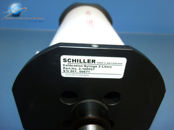 Schiller 2Liter Spirometer Kalebrierungspumpe