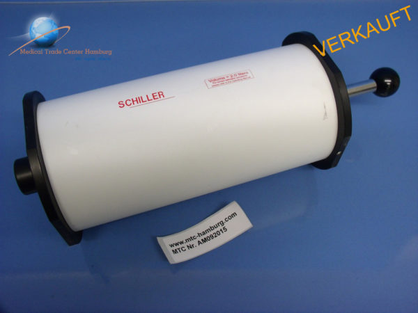 Schiller 2Liter Spirometer Kalebrierungspumpe