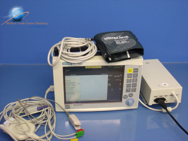 Siemens SC 7000 Patientenmonitor Überwachungsmonior