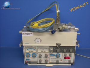 Siemens Sevo Ventilator SV 900C mit O2 Mixer- Beatmungsgerät