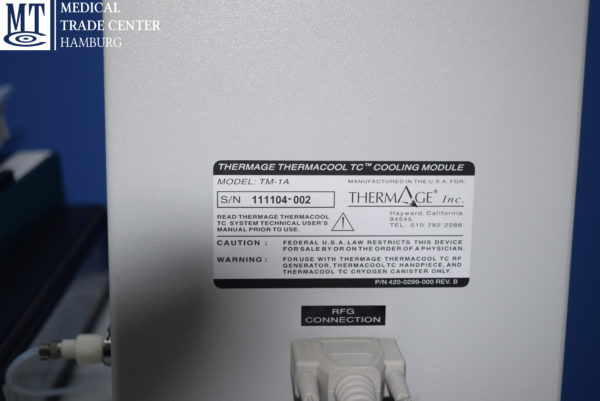 Thermage ThermaCool TC Laser - Radio Frequency (RF)