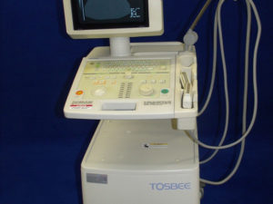 Toshiba Tosbee Ultraschallgerät mit Konvex und Linearsonde